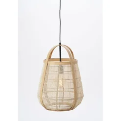 Light & Living Hanglamp Jacinto Naturel - E27 - Ø 38 cm