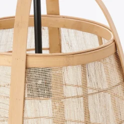 Light & Living Hanglamp Jacinto Naturel - E27 - Ø 38 cm
