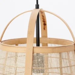 Light & Living Hanglamp Jacinto Naturel - E27 - Ø 42 cm