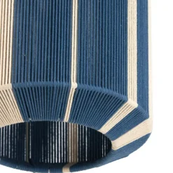 Light & Living Hanglamp Kozana Blauw - E27 - Ø 30 cm