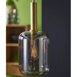 Light & Living Hanglamp Lekar Goud - 3 x E27 - 100 cm breed