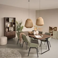 Light & Living Hanglamp Malva Naturel - E27 - Ø 60 cm