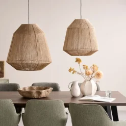 Light & Living Hanglamp Malva Naturel - E27 - Ø 50 cm