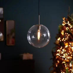 Light & Living Hanglamp Medina Transparant - E27 - Ø 48 cm