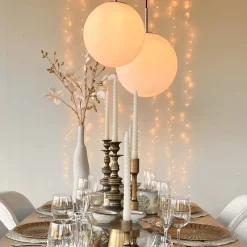 Light & Living Hanglamp Medina Wit - E27 - Ø 30 cm