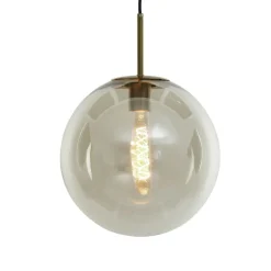 Light & Living Hanglamp Medina Transparant - E27 - Ø 40 cm
