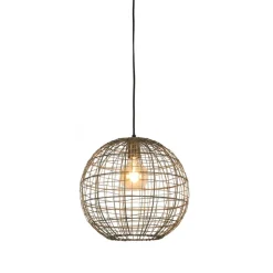 Light & Living Hanglamp Mirana Brons - E27 - Ø 35 cm