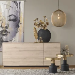 Light & Living Hanglamp Moroc Goud - E27 - Ø 30 cm