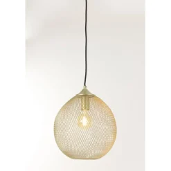 Light & Living Hanglamp Moroc Goud - E27 - Ø 30 cm
