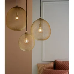 Light & Living Hanglamp Moroc Goud E27 - Ø 50 cm