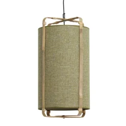 Light & Living Hanglamp Sendai Groen - E27 - Ø 37 cm