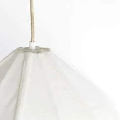 Light & Living Hanglamp Zubeda Crème - E27 - Ø 59 cm