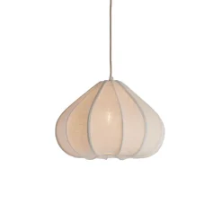 Light & Living Hanglamp Zubeda Crème - E27 - Ø 39 cm