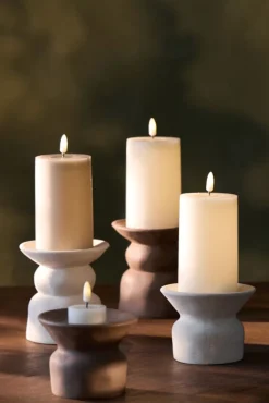 Light & Living Kandelaar Atrani Crème - 15 cm hoog