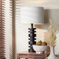 Light & Living Lampenkap Bolero Wit - 40x30x40 cm