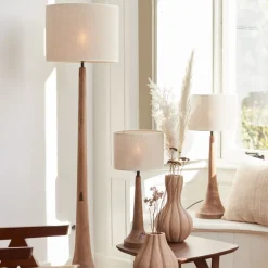 Light & Living Lampenkap Breska Beige - 40x30x40 cm