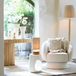 Light & Living Lampenkap Medana Crème - 25x36x25 cm