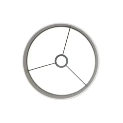Light & Living Lampenkap Saverna Wit - 30x21x30 cm
