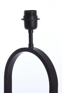 Light & Living Lampenvoet Jamiri Zwart - E27 - 45 cm hoog