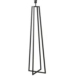 Light & Living Lampenvoet Miley Zwart - E27 - 130 cm hoog