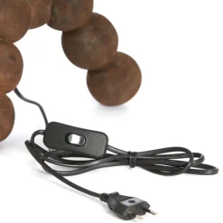 Light & Living Lampenvoet Veglio Bruin - E27 - 50 cm hoog