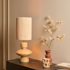 Light & Living Lampenvoet Fiera Naturel - E27 - 25 cm hoog