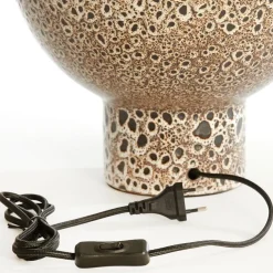 Light & Living Lampenvoet Yasur Beige - E27 - 22 cm hoog
