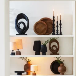 Light & Living Lampenvoet Kardan Bruin - E27 - 21 cm hoog