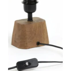 Light & Living Lampenvoet Kardan Bruin - E27 - 21 cm hoog