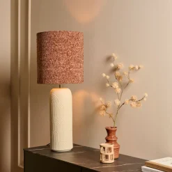 Light & Living Lampenvoet Diego Ecru - E27 - 51 cm hoog