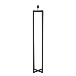 Light & Living Lampenvoet Mace Zwart - E27 - 140 cm hoog