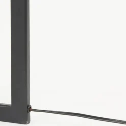 Light & Living Lampenvoet Mace Zwart - E27 - 140 cm hoog