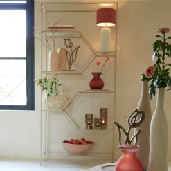 Light & Living Lampenvoet Diego Ecru - E27 - 44 cm hoog