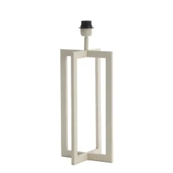 Light & Living Lampenvoet Mace Creme - E27 - 46 cm hoog