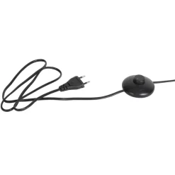 Light & Living Lampenvoet Jamiri Zwart - E27 - 142 cm hoog