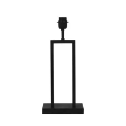 Light & Living Lampvoet Shiva Zwart - E27 - 41 cm hoog