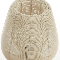 Light & Living Tafellamp Aboso Crème - E27 - 54 cm hoog