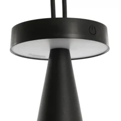 Light & Living Tafellamp Ankenta Zwart - LED - 29 cm hoog