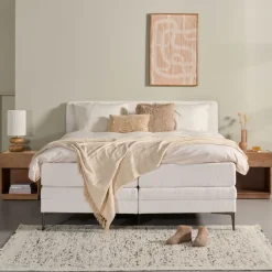 Light & Living Tafellamp Danialo Naturel - E27 - 51 cm hoog