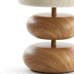 Light & Living Tafellamp Danialo Naturel - E27 - 51 cm hoog