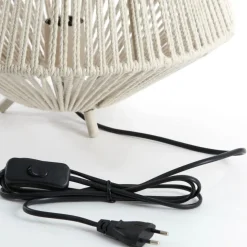 Light & Living Tafellamp Felida Crème - E27 - 40 cm hoog