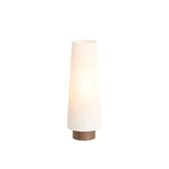 Light & Living Tafellamp Howie Crème - E27 - 42 cm hoog