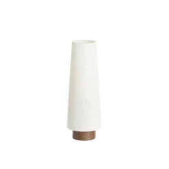 Light & Living Tafellamp Howie Crème - E27 - 42 cm hoog