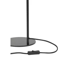 Light & Living Tafellamp Lekar Zwart - E27 - 58 cm hoog