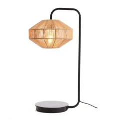 Light & Living Tafellamp Lyra Naturel - E27 - 60 cm hoog