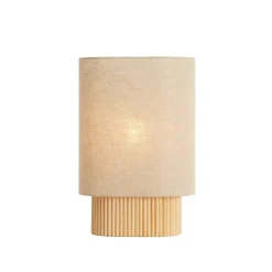 Light & Living Tafellamp Laslo Naturel - E27 - 45 cm hoog