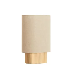 Light & Living Tafellamp Laslo Naturel - E27 - 45 cm hoog
