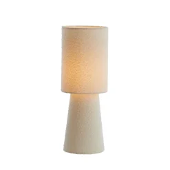 Light & Living Tafellamp Mikkel Crème - E27 - 58 cm hoog