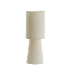 Light & Living Tafellamp Mikkel Crème - E27 - 58 cm hoog