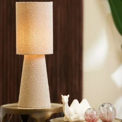 Light & Living Tafellamp Mikkel Zand - E27 - 58 cm hoog